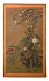 192. Chinese Hand Painted Panel