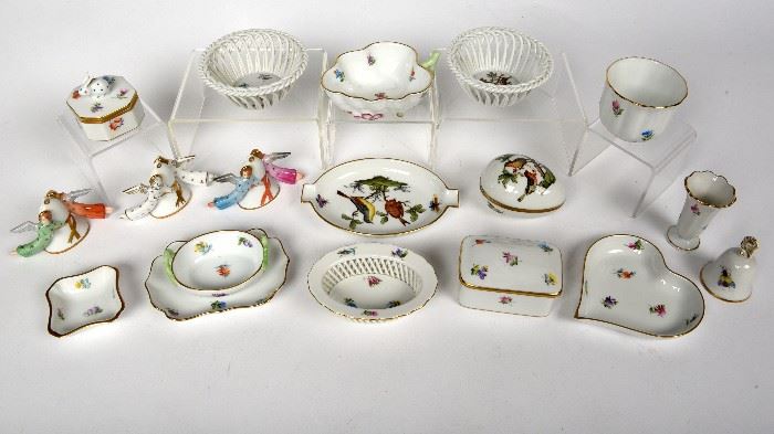 293. Assorted Herend Porcelain Lot