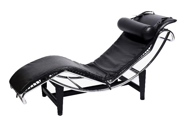 333. Le Corbusier Style Chaise Lounge