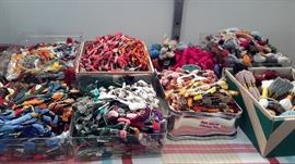 Every color of thread you can imagine. 