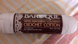 Different brands and so many colors of yarns, thread, and more! Don't be afraid to ask about bundles! 