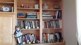 Books and knickknacks 