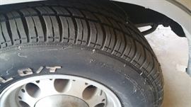 New tires on the van