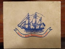 Here's the cool vintage box for the Old Spice gift set.