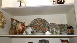 MORIAGE PITCHER, VASES, FAMILLE ROSE,