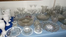 CANDLEWICK AND MISCELLANEOUS GLASS