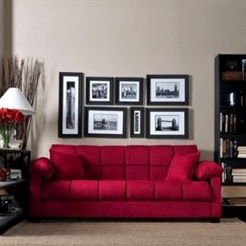 Wonderful sleeper sofa, 2 -3 seater. Opens up and folds flat real easy.