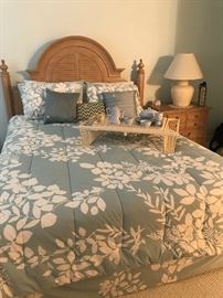 Drexel bed and night stand