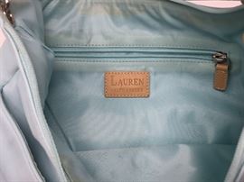 Ralph Lauren Baby Blue purse.