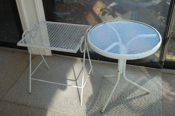 Metal Outdoor Tables