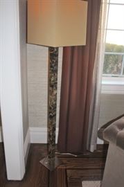 Square Floor Lamp  and Shade