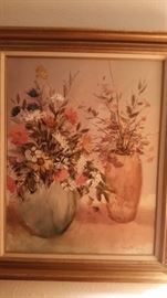 Paintings by local Central Texas Artist's -Walter McCown. 