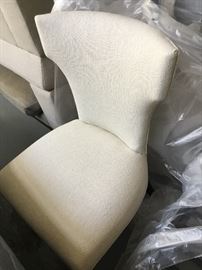 4 new cream dining chairs 