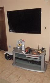 55 inch Flat Screen TV &  Component Console