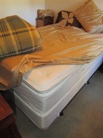 clean mattress & bed  queen