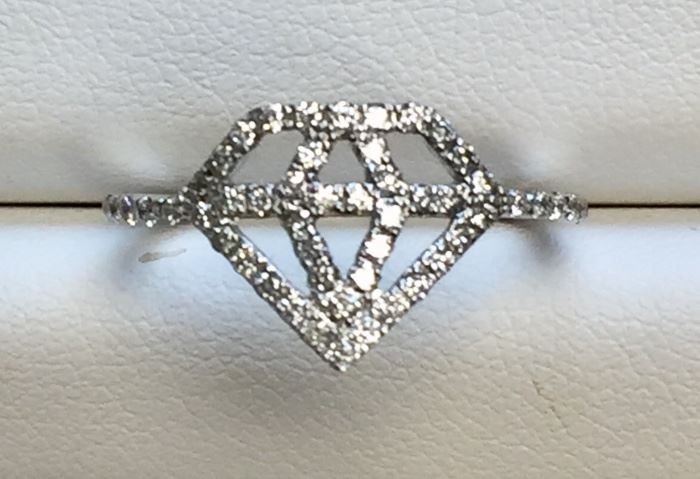 Genuine Diamond Ring