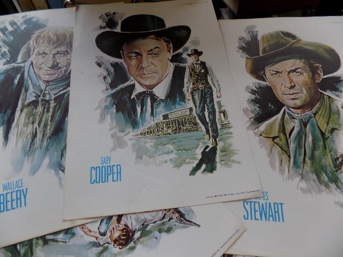 John Ford's Cowboy Kings of Western Fame, The Famous Western Stars Series. Complete set of 24.