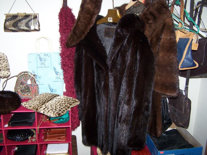 Fur coats - mink