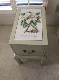 Magnolia Box (2 piece)  The Art Cetera Collection, Lexington,  approx 21 inch ht  18 inch long and 12inch depth