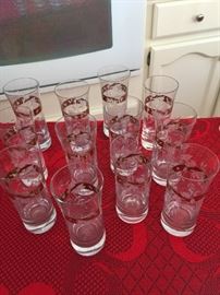 Decorative water glasses