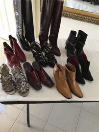 Women's shoe boots//boots    Franco Sapto,   Carson,  Gucci  boots,    Donna Karen ,    Liz Claiborne