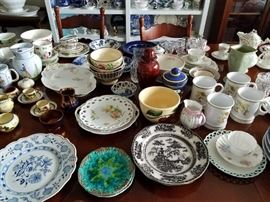 Some of the many different collectibles.