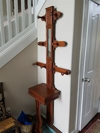 Antique Unusual Hall Tree