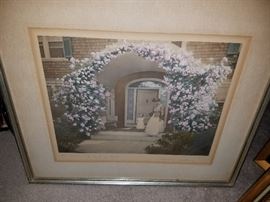 A Wallace Nuttering by the hand painted by the 'Nuttering Girls'