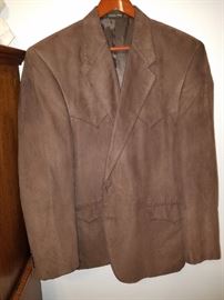 Suede Western Style Men's Jacket