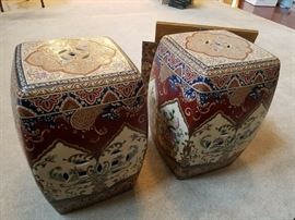 Asian Stools/Coffee Table