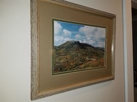 One of the many photographs by family member...this one is framed.