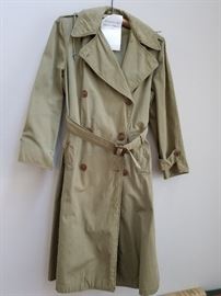Hattie's Military Issued Trench Coat from 1943