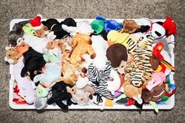 Over 100 Beanie Babies