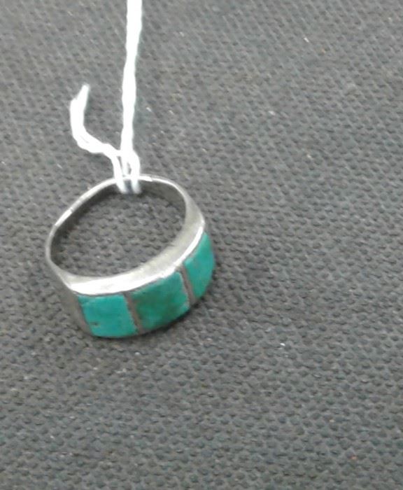 Sterling and Turquoise Ring 