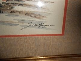 John Hopkinson - signature