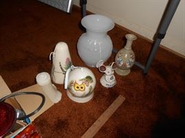 Ceramic bells/glassware