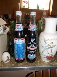 St Louis Blues Pepsi bottles - the arena