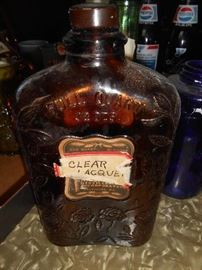 Quart liquor bottle