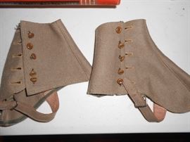 Vintage service boot covers