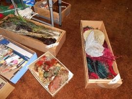 Large and small feathers