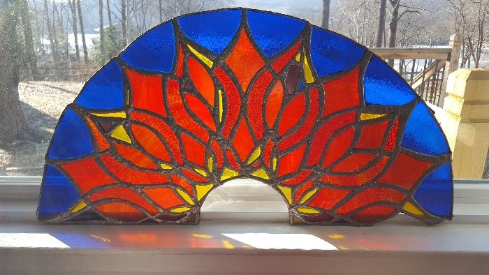 Gorgeous stained glass decor