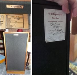 Klipsch speakers (big)