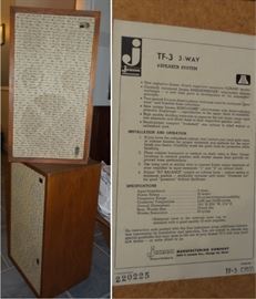 Speakers Jensen TF-3