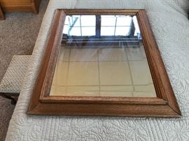 Oak Framed Mirror