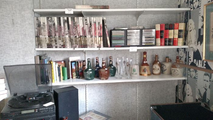 time life books, Spode decanters, classical cds