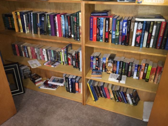 Nice books and bookcases