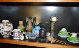 nice art Nouveau lady clock