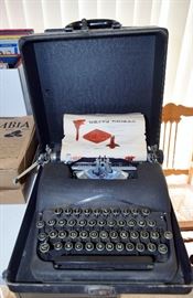 Vintage Corona typewriter
