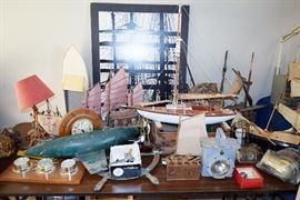 vintage Wooden boats and related items