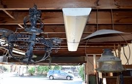 antique Iron light fixture